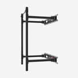 MR3-WF Rack à squat pliable au mur MURPH - w/J-cups