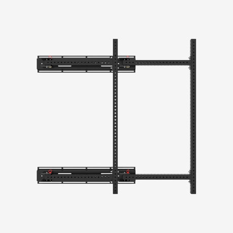 MR3-WF Rack à squat pliable au mur MURPH - w/J-cups