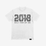 Murph 2018 T-Shirt — Built From Day One (White)