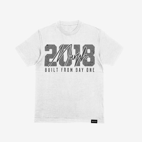 Murph 2018 T-Shirt — Built From Day One (White)