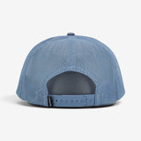 Casquette Murph Trucker Bleu Acier – vue de côté droit