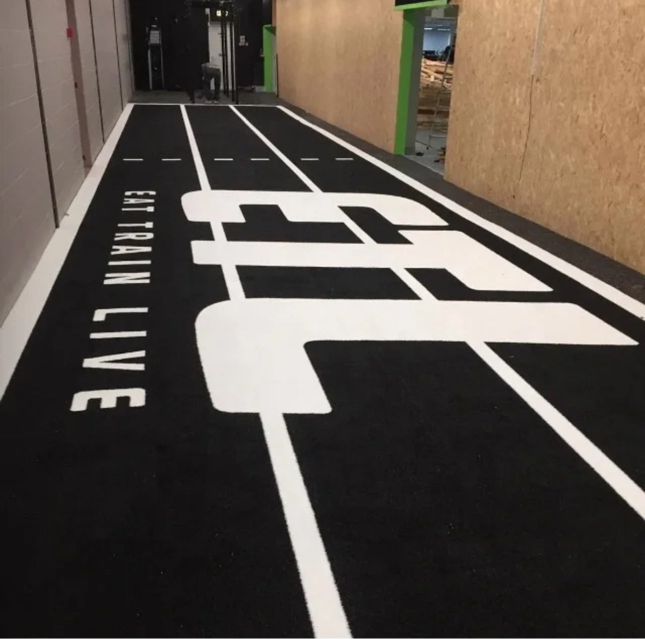 Revêtement Turf custom gym