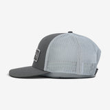 Casquette Murph Trucker Charcoal Gris – vue de côté