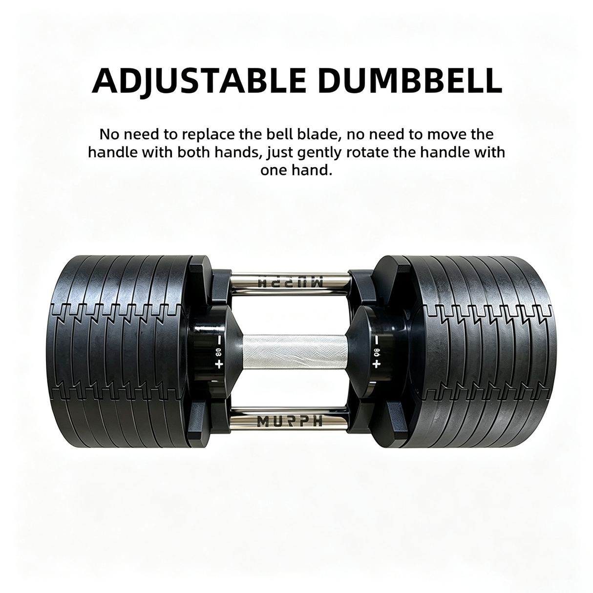 Set de dumbells ajustables 5-80lbs MURPH