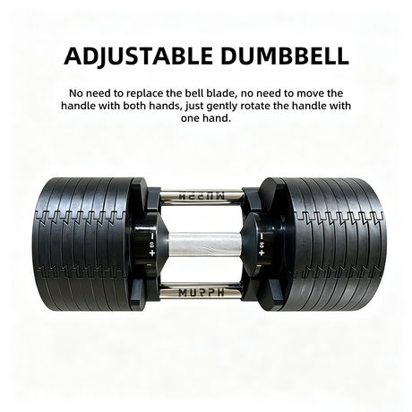 Set de dumbells ajustables 5-80lbs MURPH