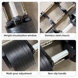 Set de dumbells ajustables 5-80lbs MURPH