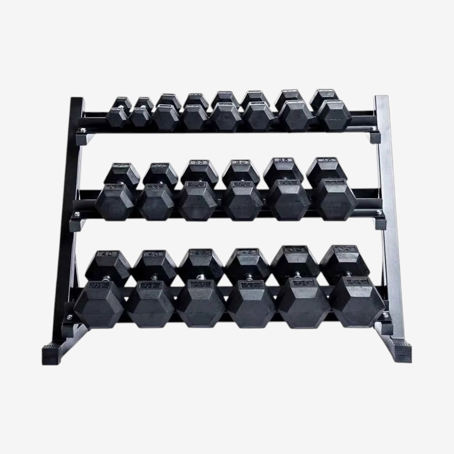 Ensemble haltères 5-50lbs avec support de rangement ( 550lbs )