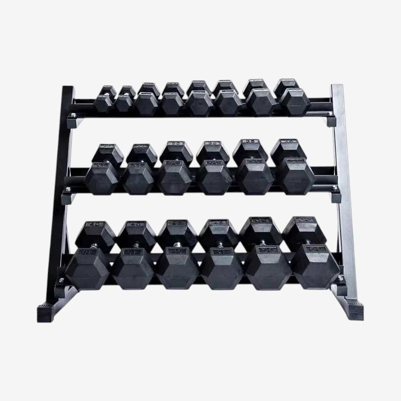 Ensemble haltères 5-50lbs avec support de rangement ( 550lbs )