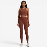 Murph FlowForm Legging — Curry Red