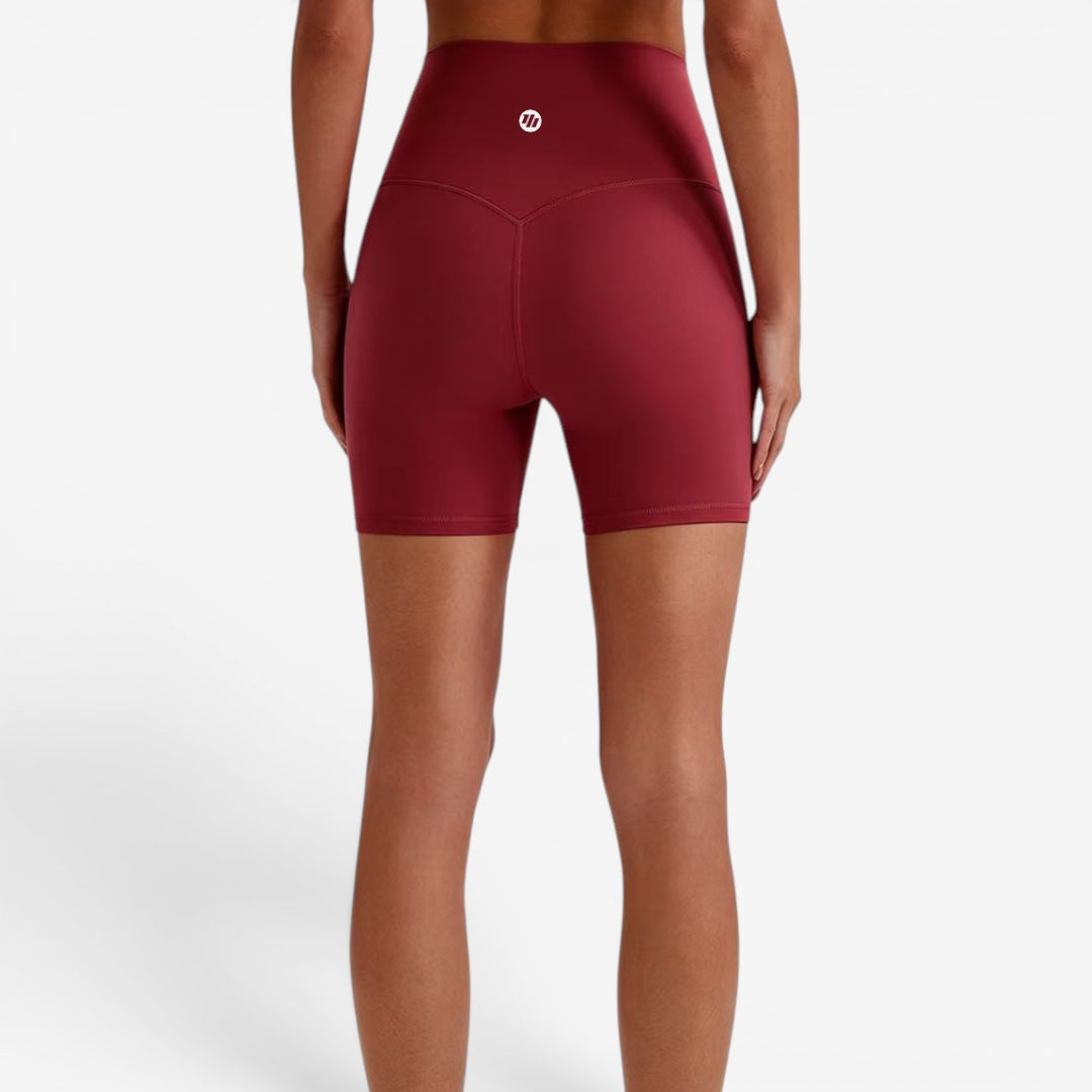 Murph FlowForm Short — Pomegranada Red