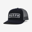 Casquette Murph Trucker Marine Gris – vue de côté gauche
