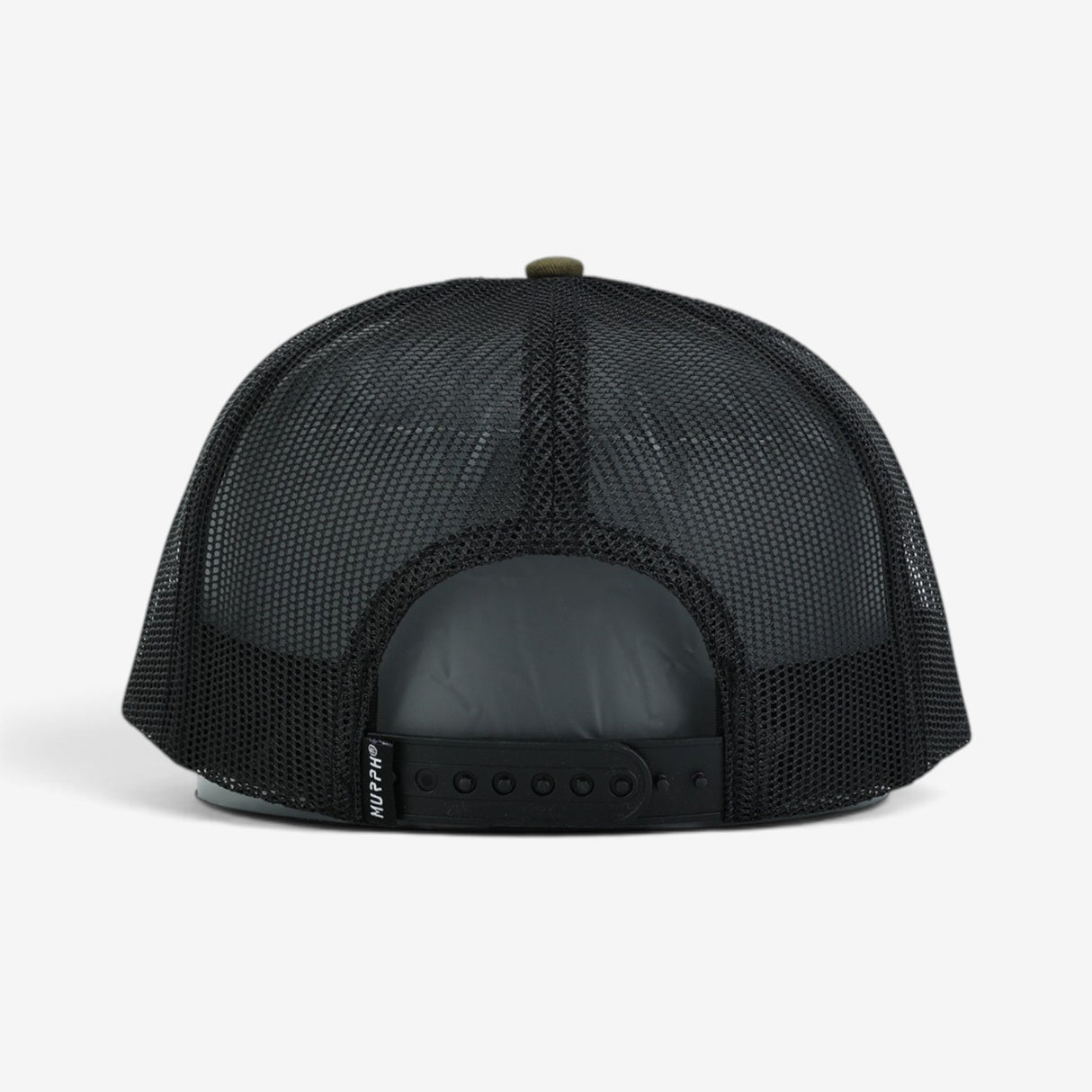 Casquette Murph Trucker Olive Noir – vue de côté droit