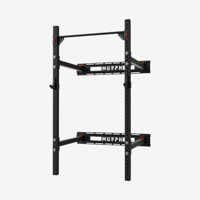MR3-WF Rack à squat pliable au mur MURPH - w/J-cups