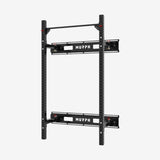 MR3-WF Rack à squat pliable au mur MURPH - w/J-cups