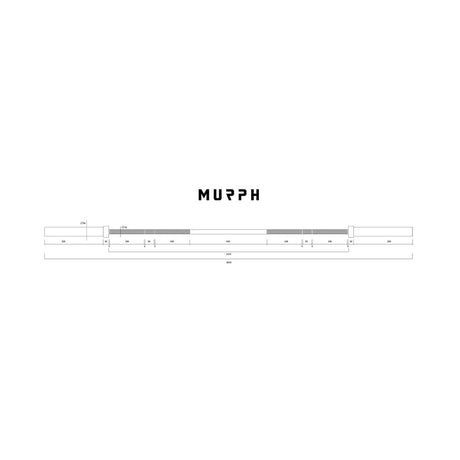Barre olympique 2.0 35lbs MURPH All Black