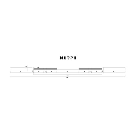 Barre olympique 2.0 45lbs MURPH® All Black