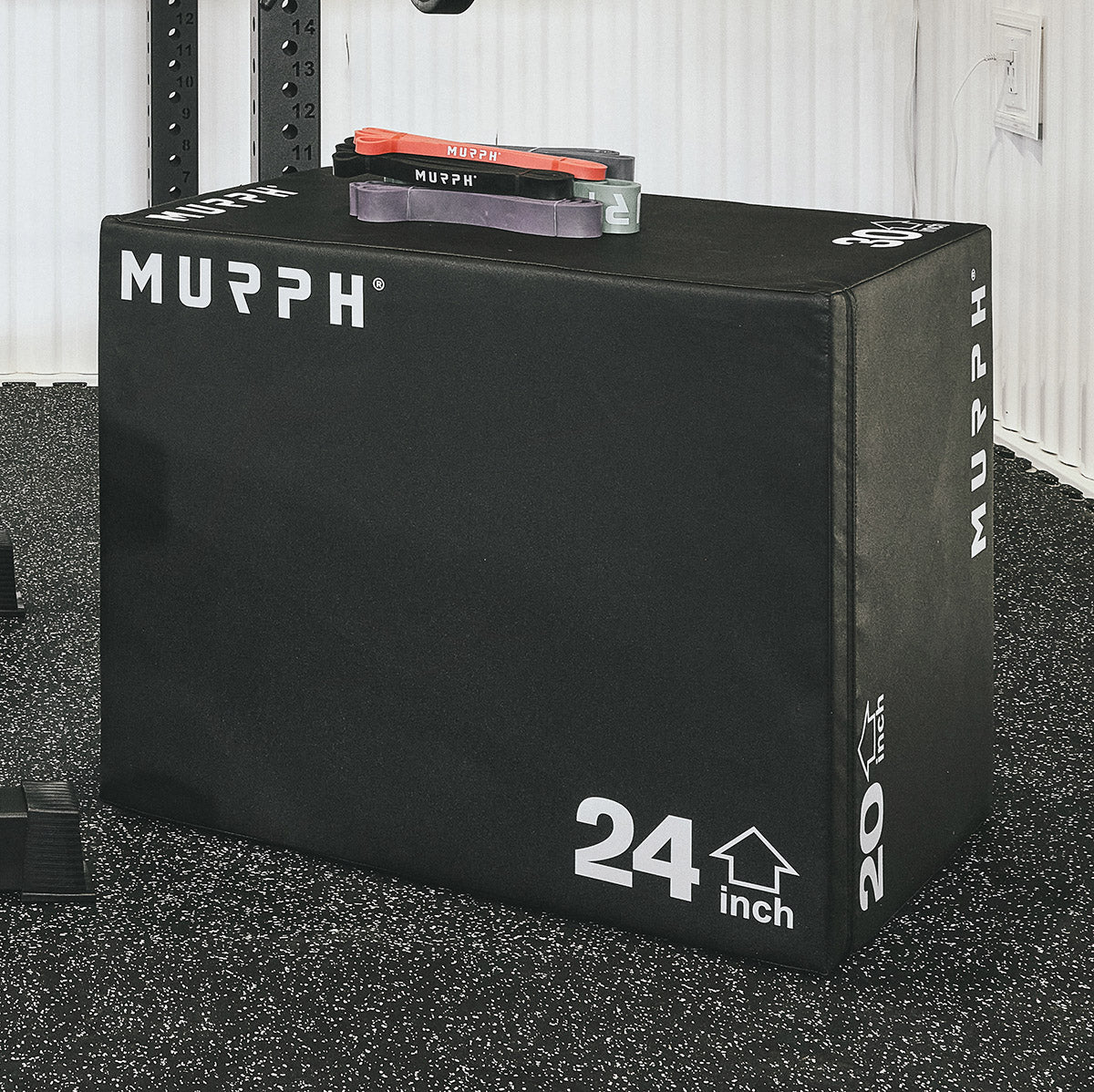 Boite de pliométrie en mousse 3-en-1 Murph