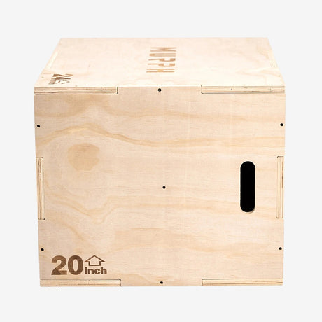 Boite de pliométrie en bois 3-en-1 Murph