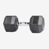 Dumbells hexagonals- unité ( 5lbs - 100lbs )