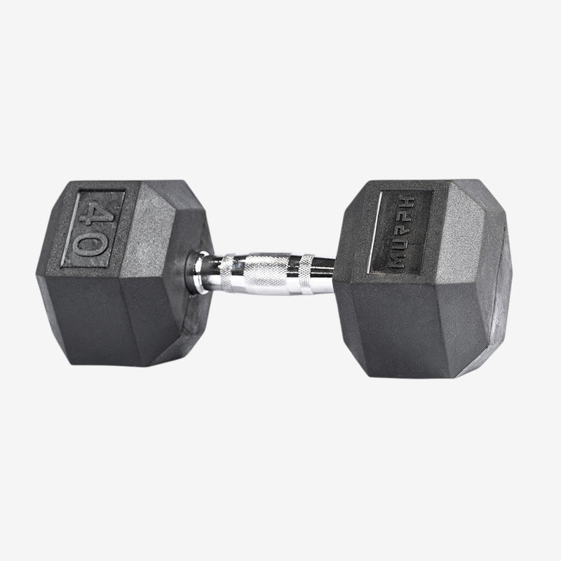 Dumbells hexagonals- unité ( 5lbs - 100lbs )