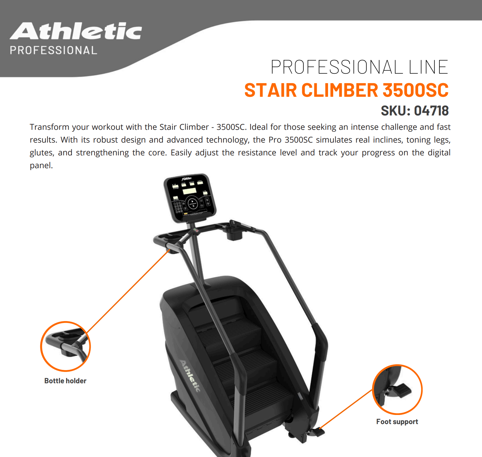 Professional Line Stair Climber 3500SC