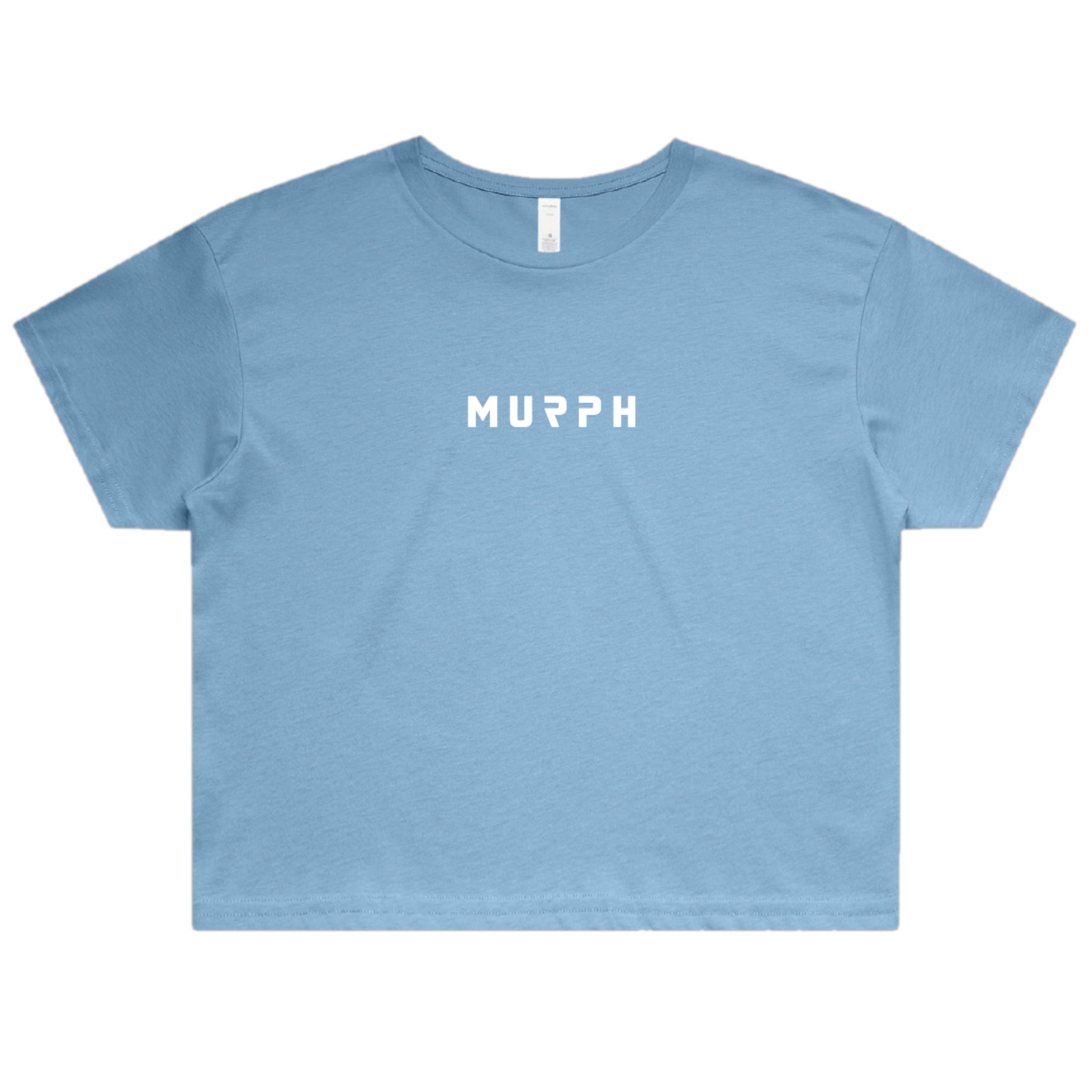 Murph Crop Top - Carolina Blue