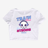 Murph Train Loud Live Strong Crop Top
