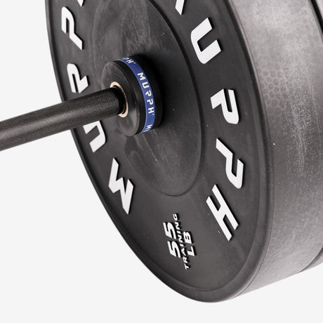 Training bumper plates kit 4.0 Murph 385lbs / Barre chrome