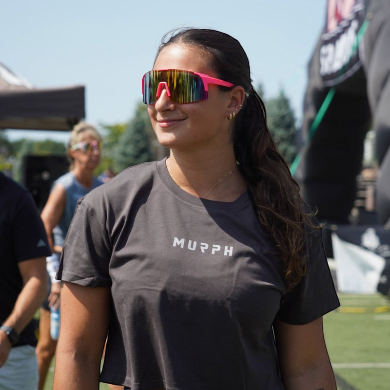 Crop top Murph®  - Coal