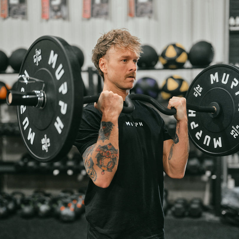 EZ Curl Bar All Black - MURPH