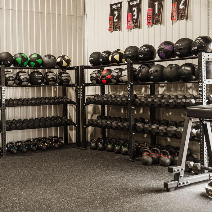 6' rack for Dumbells / Wallballs / Kettlebells