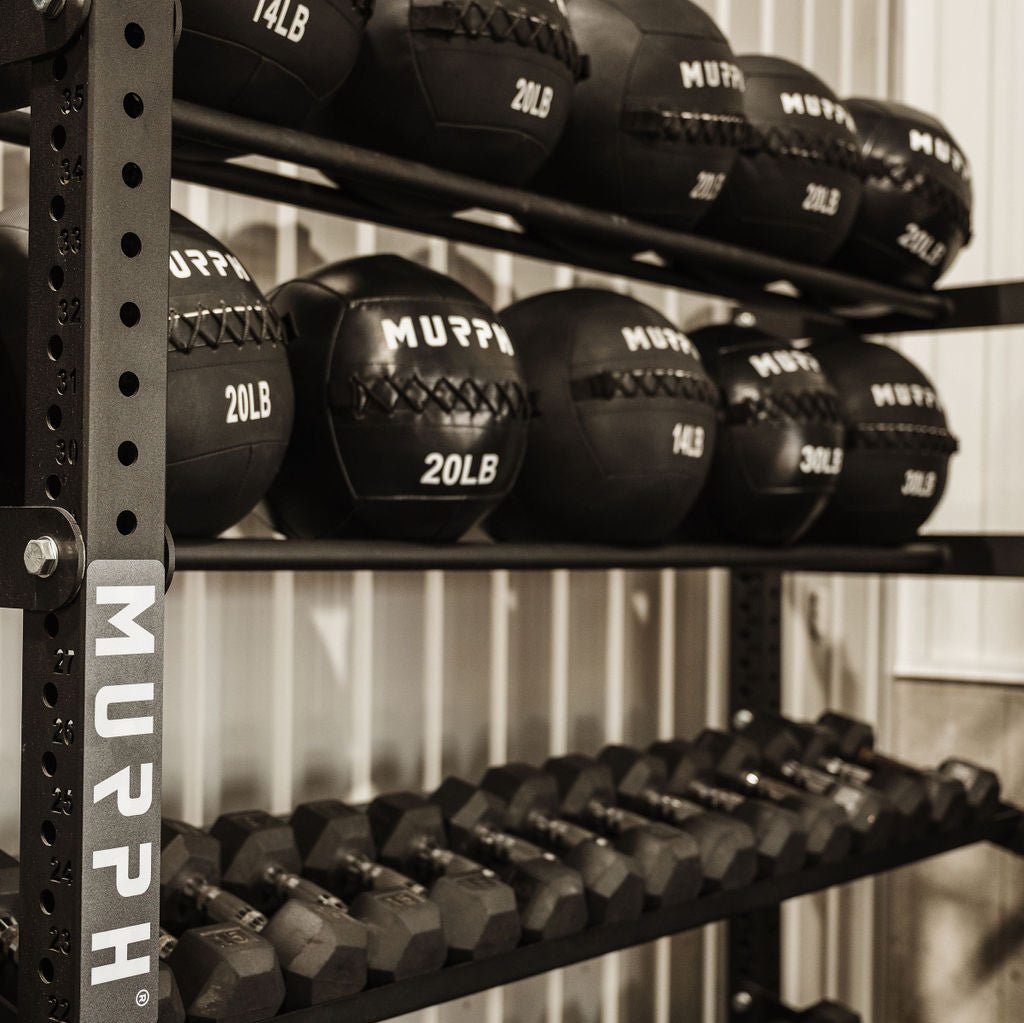 6' rack for Dumbells / Wallballs / Kettlebells