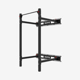 MR3-WF Rack à squat pliable au mur MURPH - w/J-cups