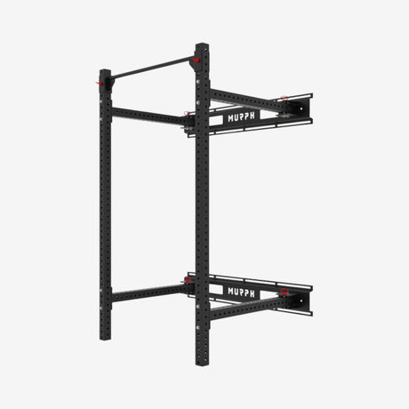 MR3-WF Rack à squat pliable au mur MURPH - w/J-cups