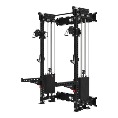 MURPH TANA – Rack mural compact à poulies