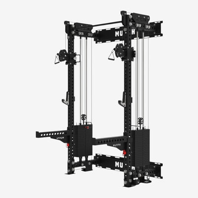 MURPH TANA – Rack mural compact à poulies 2x 250lbs