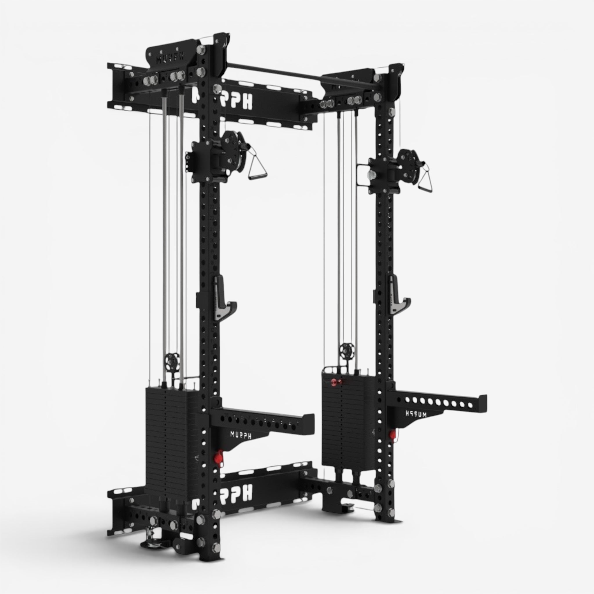 MURPH TANA – Rack mural compact à poulies 2x 250lbs