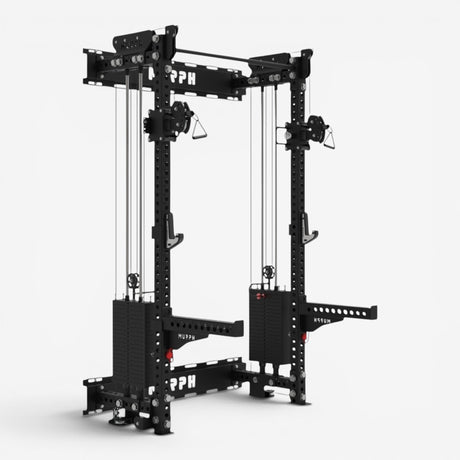 MURPH TANA – Rack mural compact à poulies 2x 250lbs