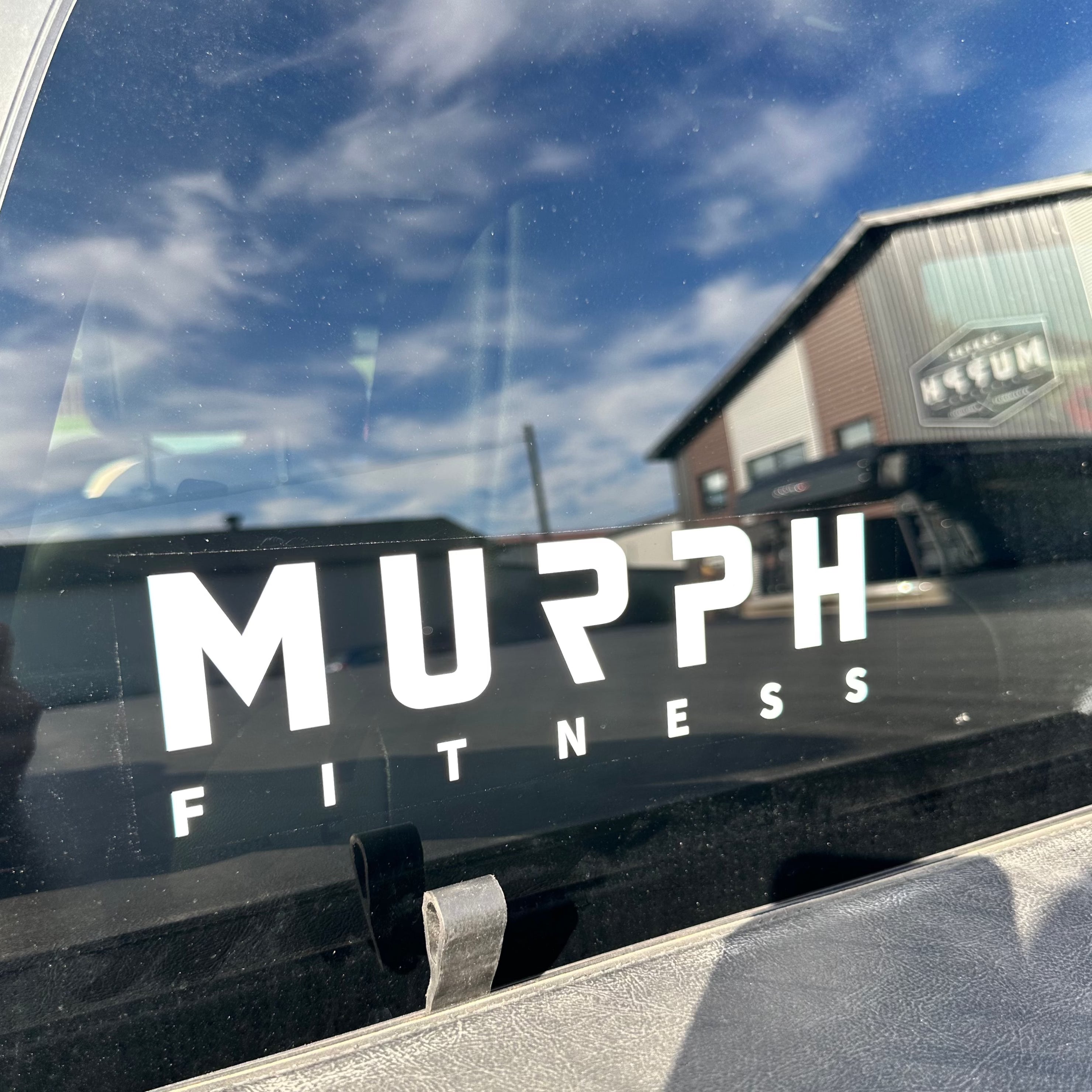 Car window stickers - MURPH Fitness