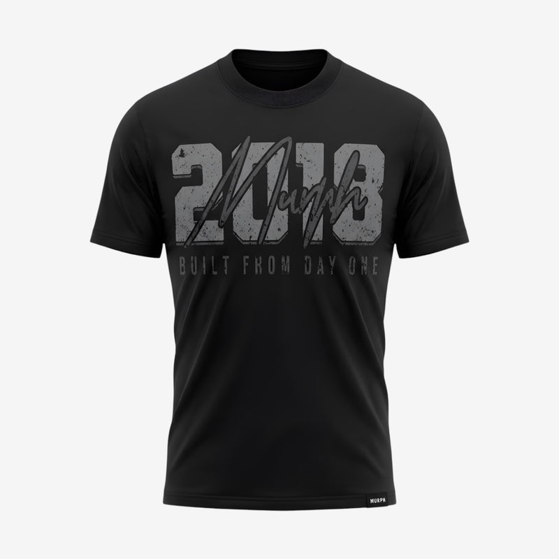 Murph 2018 T-Shirt — Built From Day One (Black)