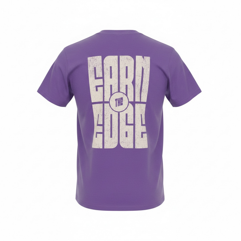 T-Shirt Murph® - Earn The Edge - Purple