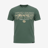 Murph Find Your Power T-Shirt — Slim Fit (Forest Green)