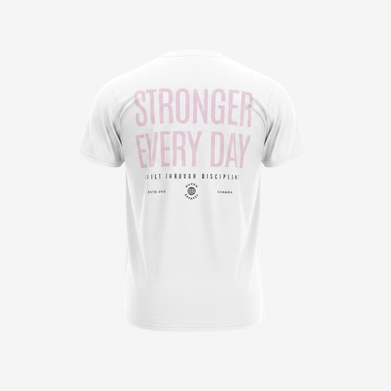 Murph Stronger Every Day T-Shirt — Regular Fit (White)