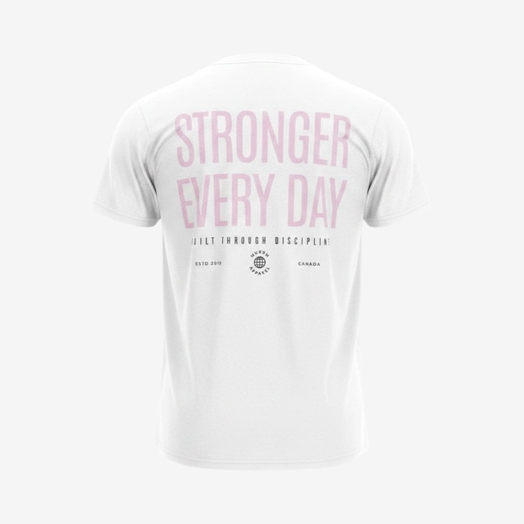 Murph Stronger Every Day T-Shirt — Regular Fit (White)