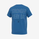 Murph Stronger Every Day T-Shirt — Regular Fit (Steel Blue)