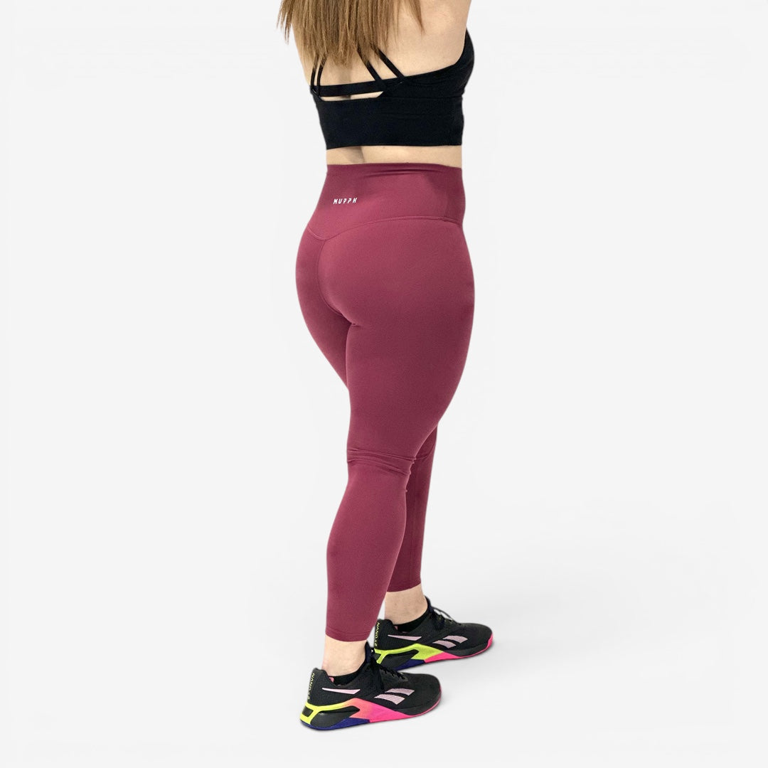 Training Leggings / Red wine