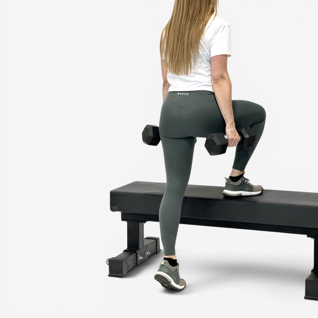 Training Leggings / Dark Green