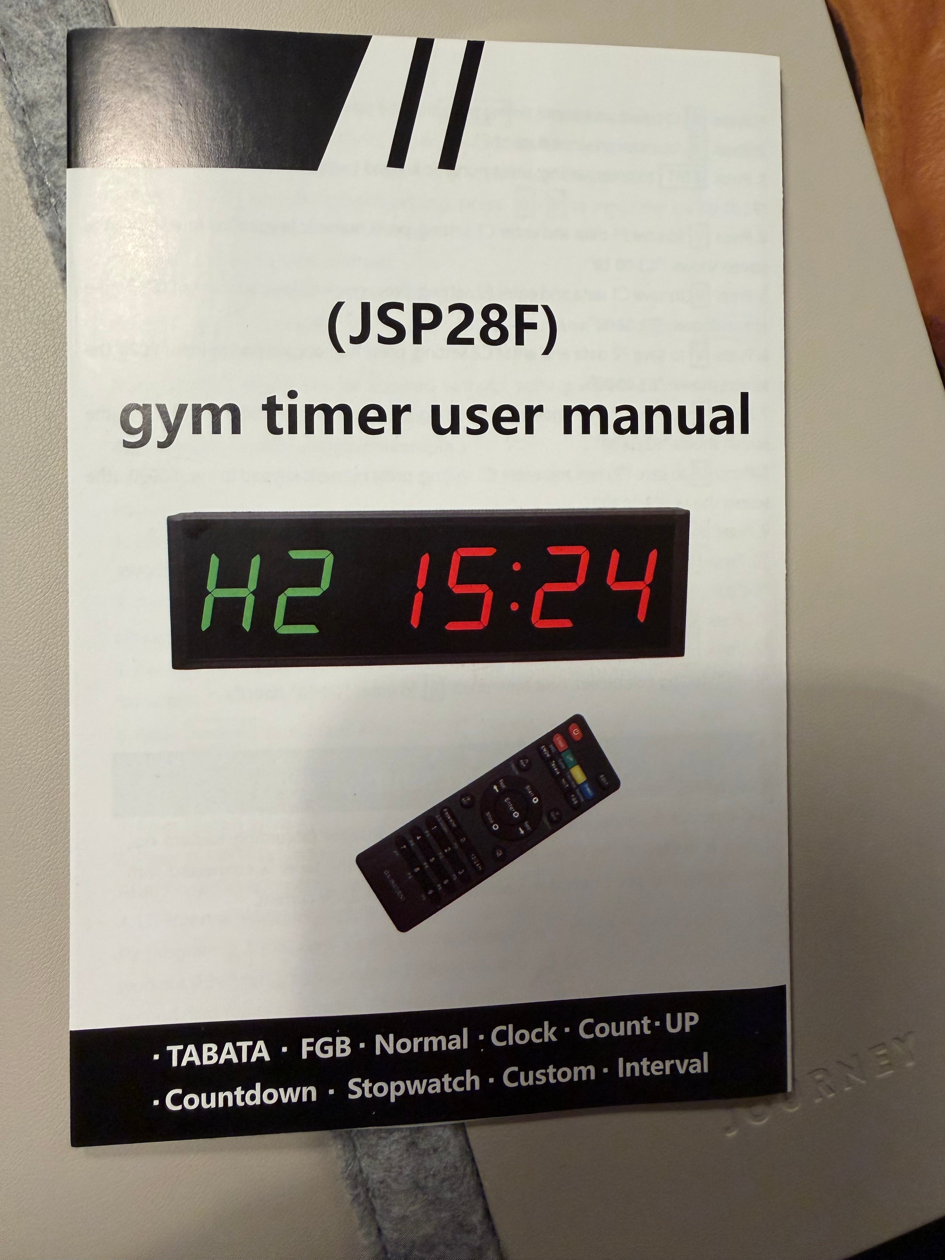 Murph Mini Gym Timer