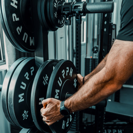 MURPH Vertical Support for Bumper Plates and Bars