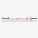 Barre olympique Eagle 35lb MURPH